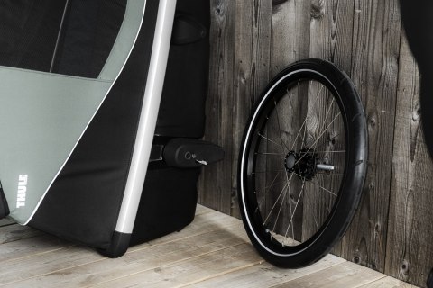 Przyczepka rowerowa dla psa - Thule Bexey M do 35 kg - Haze green
