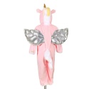 Souza! Kostium kombinezon kigurumi jednorożec ze srebrnymi skrzydłami
