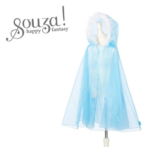 Souza! Kostium peleryna królowej śniegu z kapturem