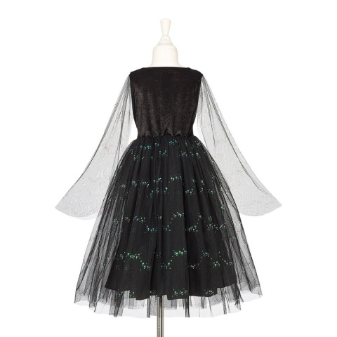 Souza! Kostium sukienka tiulowa z cekinami i lampkami LED czarownica Agatha Halloween