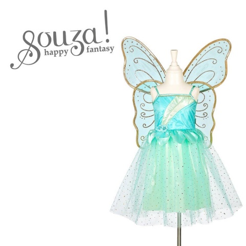 Souza! Sukienka i skrzydła motyla kostium wróżka Camille