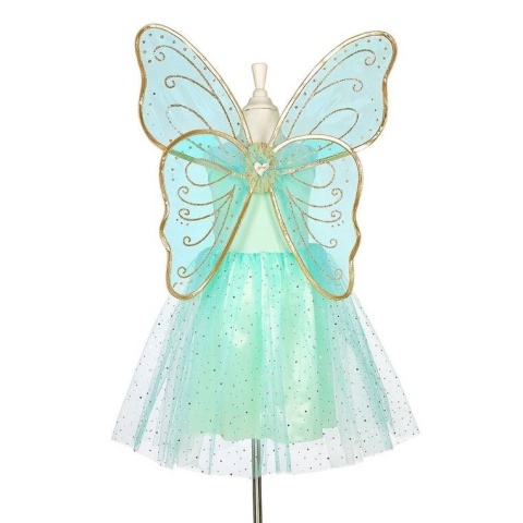 Souza! Sukienka i skrzydła motyla kostium wróżka Camille