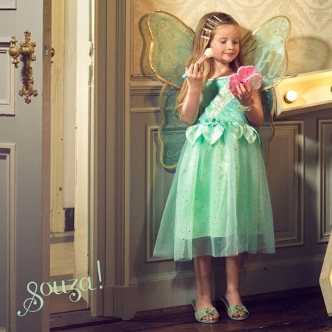 Souza! Sukienka i skrzydła motyla kostium wróżka Camille