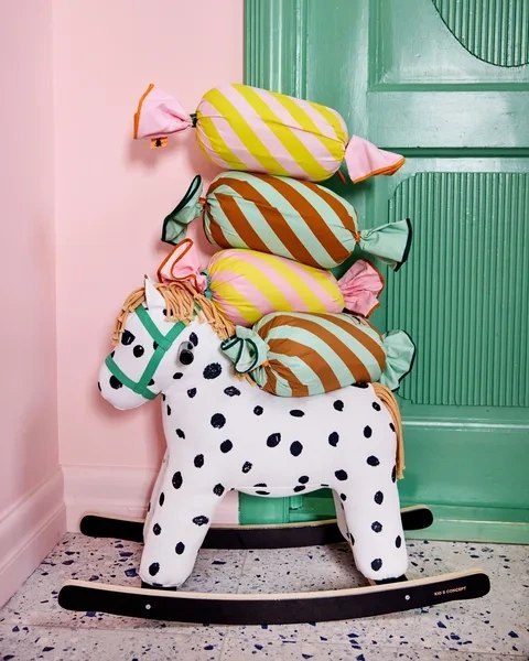 Kid's Concept - Poduszka cukierek - zielona - PIPPI