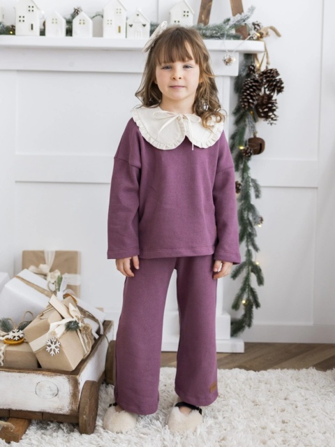 LaBambino Kołnierzyk dla dziewczynki Z FALBANKAMI lub KWIAT