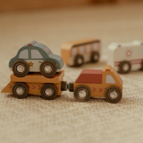 Little Dutch Zestaw 9 pojazdów FSC