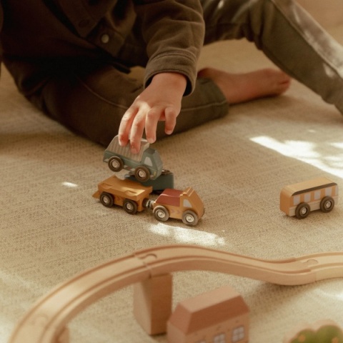 Little Dutch Zestaw 9 pojazdów FSC