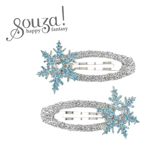 Souza! Klipsy do włosów Christa gwiazda niebieska 2 szt.