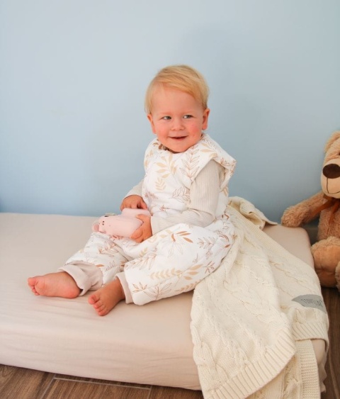 Śpiworek całoroczny z nogawkami Grain 1-3 lat Tiny Star