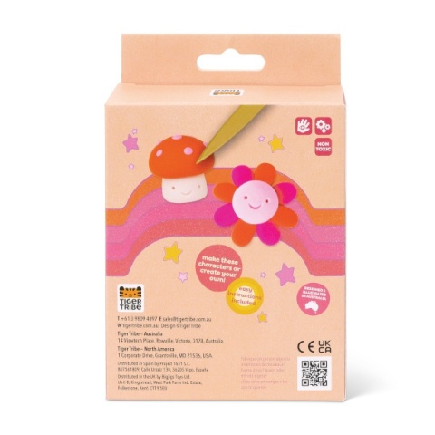 Tiger Tribe Piankolina - Tęczowy Zachód (Różowy + Czerwony)