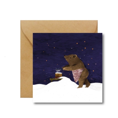 MAMA MIŚ | KARTKA ŚWIĄTECZNA| HI LITTLE