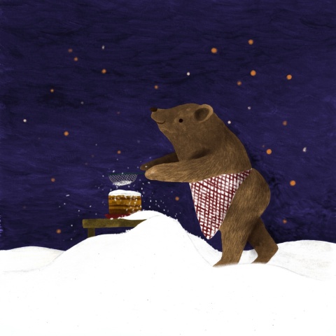 MAMA MIŚ | KARTKA ŚWIĄTECZNA| HI LITTLE