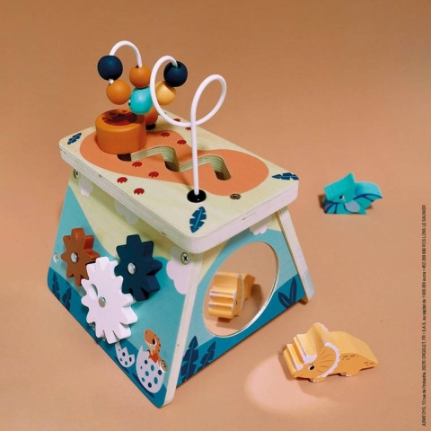 Janod Wielofunkcyjny wulkan edukacyjny Dinozaury 12 m+