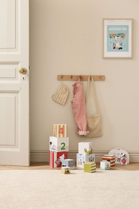 Kid's Concept - Wieża/piramida do układania z kostek MOOMIN