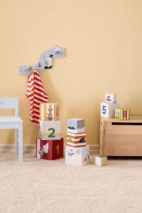 Kid's Concept - Wieża/piramida do układania z kostek MOOMIN