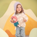 Lilliputiens Lalka dzidziuś w nosidełku i z czapeczką Jeanne 18 m+