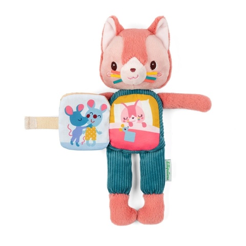 Lilliputiens Przytulanka z książeczką Kotka Jeanne 6 m+