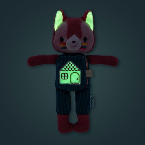 Lilliputiens Przytulanka z książeczką Kotka Jeanne 6 m+