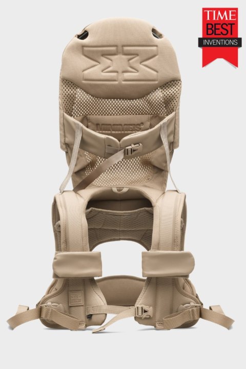 MiniMeis - nosidełko G5 + plecak HERO - Sand Premium - ZESTAW