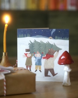 PRZYGOTOWANIA DO ŚWIĄT | KARTKA ŚWIĄTECZNA | HI LITTLE