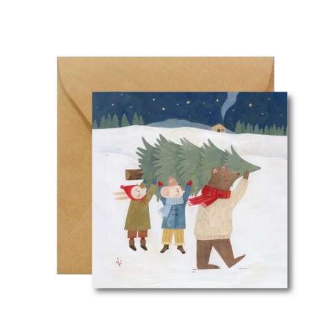 PRZYGOTOWANIA DO ŚWIĄT | KARTKA ŚWIĄTECZNA | HI LITTLE