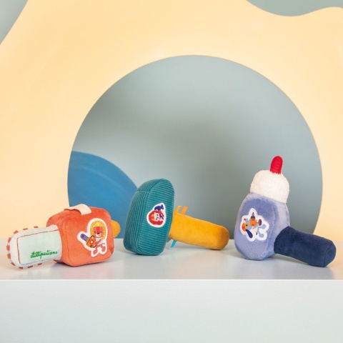 Lilliputiens Grzechotka młotek Jeżyk Leon 3 m+