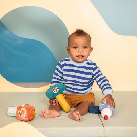 Lilliputiens Grzechotka wiertarka Piesek Jules 3 m+