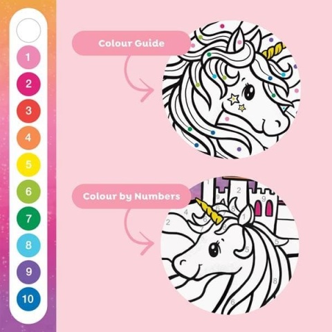 Tiger Tribe Kolorowanie po Numerach – Jednorożce