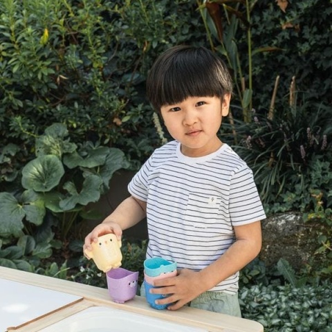 Tiger Tribe Zabawki Kąpielowe - Kubeczki Zwierzaczki Tiger Tribe Zabawki Kąpielowe - Kubeczki Zwierzaczki