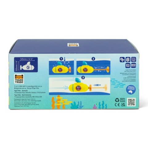 Tiger Tribe Zabawki Kąpielowe - Yellow Submarine