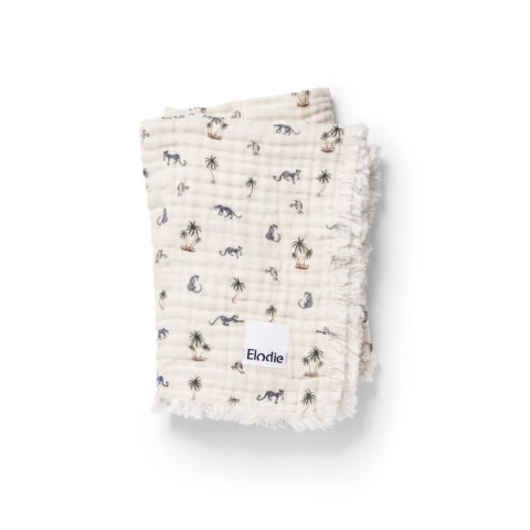 Elodie Details - Kocyk Soft Cotton Blanket - Garden Leo's Resort
