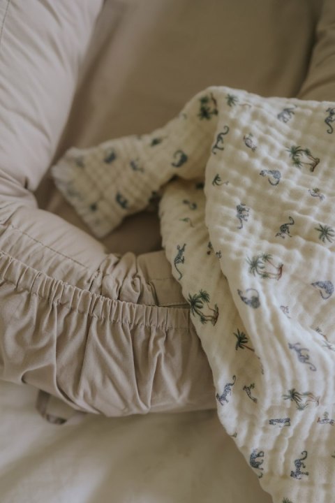 Elodie Details - Kocyk Soft Cotton Blanket - Garden Leo's Resort