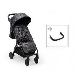 Elodie Details - wózek spacerowy MONDO, le leopard + pałąk do wózka - ZESTAW