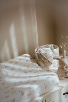 Little Dutch Chusteczki muślinowe 25x25 cm Baby Bunny