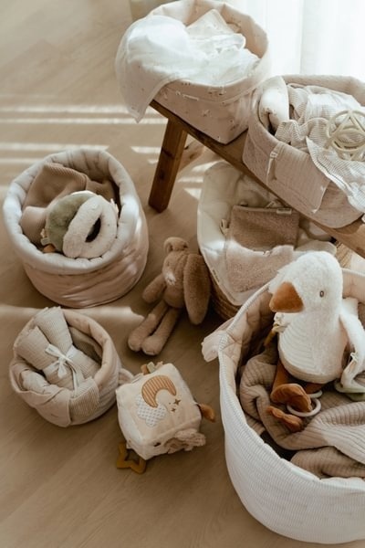 Little Dutch Otulacze muślinowe 70 x 70 cm (2 szt.) Pure Soft Beige