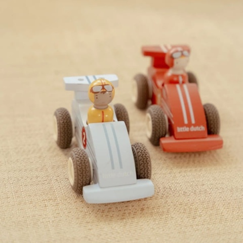 Little Dutch Samochody wyścigowe 2 sztuki FSC