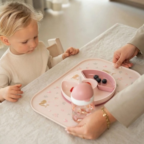 Mepal & Little Dutch Talerzyk dziecięcy dzielony Fairy Garden