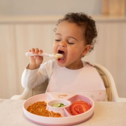 Mepal & Little Dutch Talerzyk dziecięcy dzielony Fairy Garden