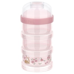 Mepal & Little Dutch Pojemnik na mleko w proszku 3szt. Fairy Garden