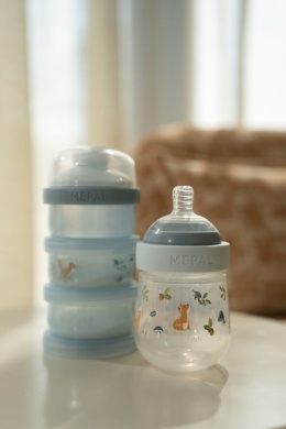 Mepal & Little Dutch Pojemnik na mleko w proszku 3szt. Forest Friends