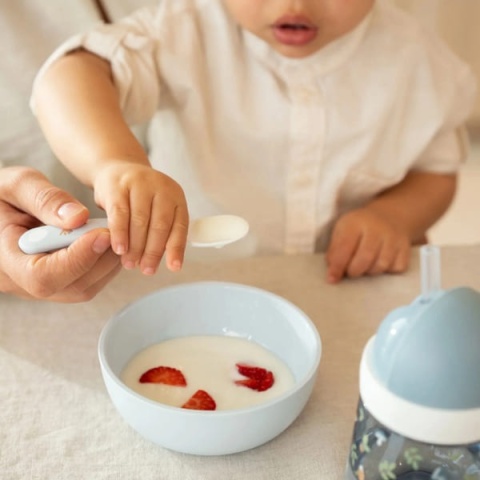 Mepal & Little Dutch Zestaw łyżeczek treningowych 2 szt. Forest Friends