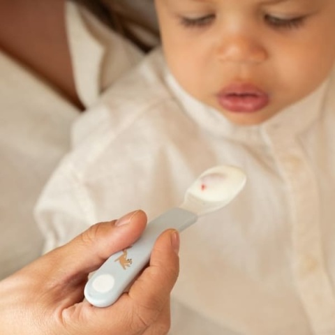 Mepal & Little Dutch Zestaw łyżeczek treningowych 2 szt. Forest Friends