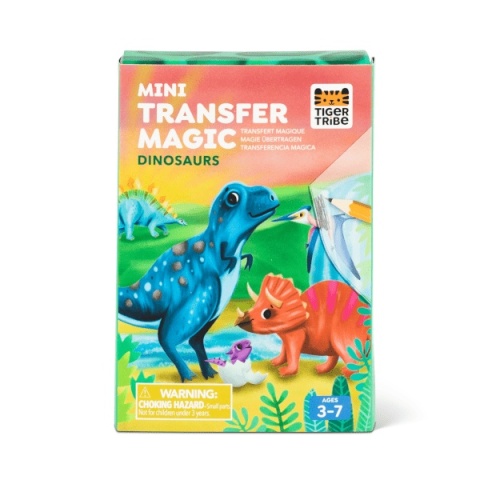 Tiger Tribe Zestaw z Folią Transferową - Dinozury