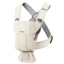 BABYBJÖRN Mini 3D Mesh - nosidełko, cream/kremowe