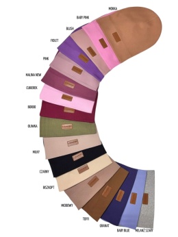 Czapka cienka prążek LaBambino