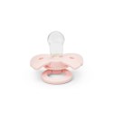 Elodie Details - smoczek silikonowy Binky Bow - 0-6 m, misty pink