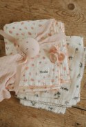 Elodie Details - smoczek silikonowy Binky Bow - 0-6 m, misty pink