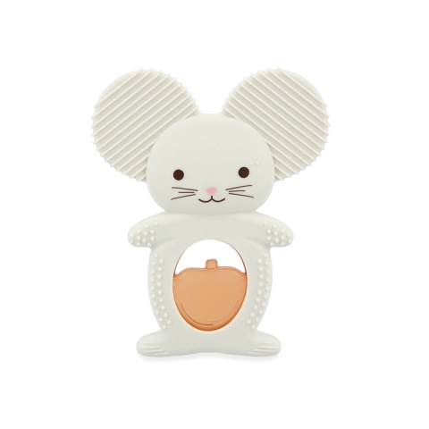 Kaloo Gryzak chłodzący silikonowy 2w1 Myszka Grignoti