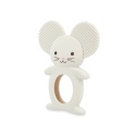 Kaloo Gryzak chłodzący silikonowy 2w1 Myszka Grignoti