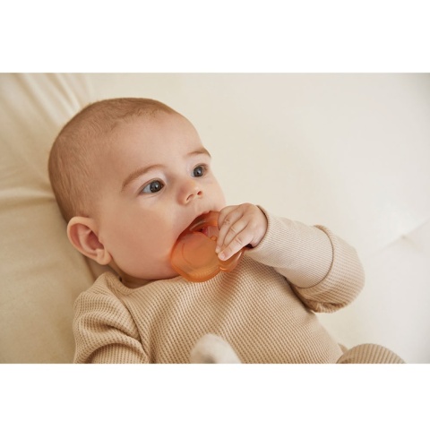 Kaloo Gryzak chłodzący silikonowy 2w1 Myszka Grignoti